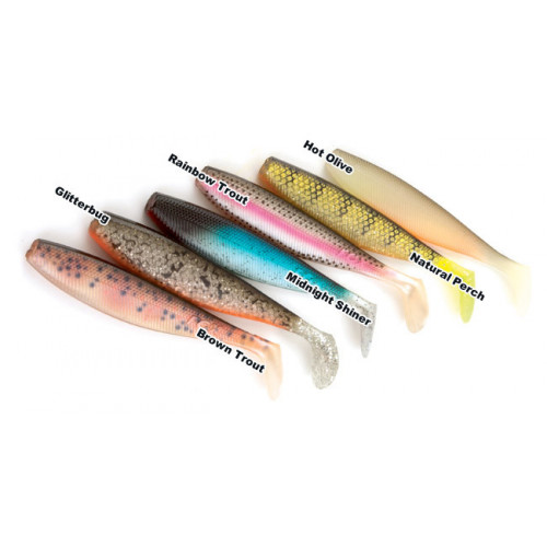 Rage Pro Shad Natural Classic 18cm - Rainbow Trout