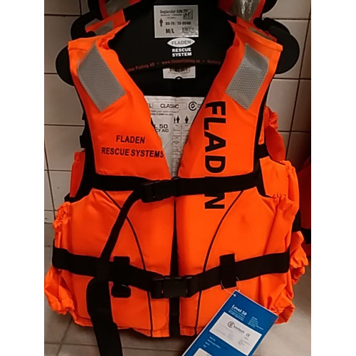 Záchranná vesta - aid Classic red 60kg+ M/L