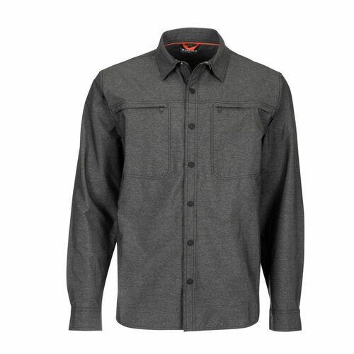 Prewett Stretch Woven Shirt Carbon S - S