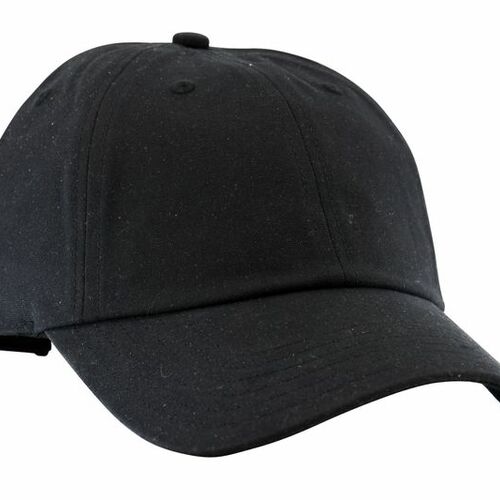 CBP Oil Cloth Cap Black - One size (adjustable)