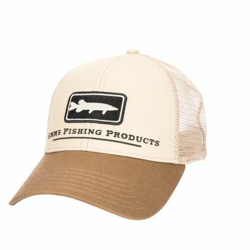 Musky Icon Trucker Tan - One size (adjustable)