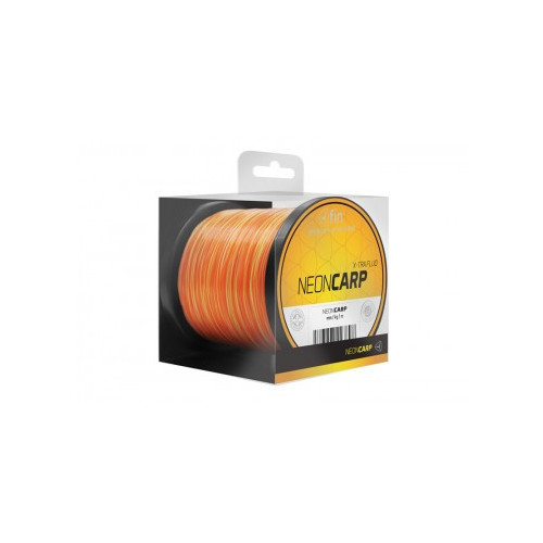 Fin Neon Carp 600m 0,26mm 10,8lbs žlto-oranžová