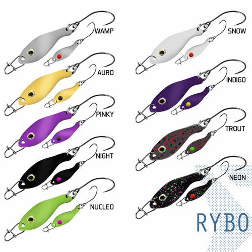 Plandavka Delphin RYBO - 0.5g NIGHT Hook #8