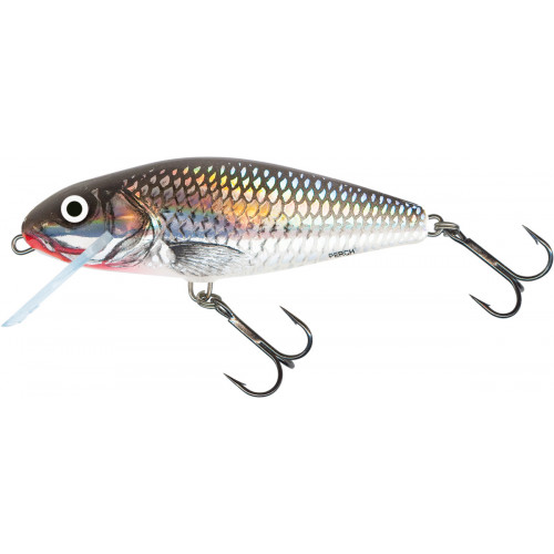 Perch Floating 8cm Holographic Grey Shiner PH8F