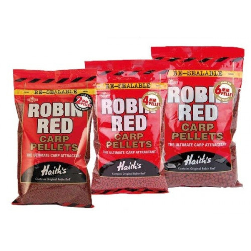 Pellets Robin Red Not Drilled 6mm 900g